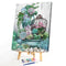 Painting By Numbers Flower DIY Oil Coloring Canvas Paint Drawing Pictures