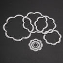7Pcs/Set Flower Circles Metal Cutting Dies Stencils DIY Scrapbook Newly