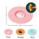 Reusable Coffee Mug Cup Cover Anti-Scalding Suction Lid Sealed Cover