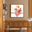 Diamond Painting 5D Full Round Drill Mosaic DIY Tea Time Kit for Wall Decorat