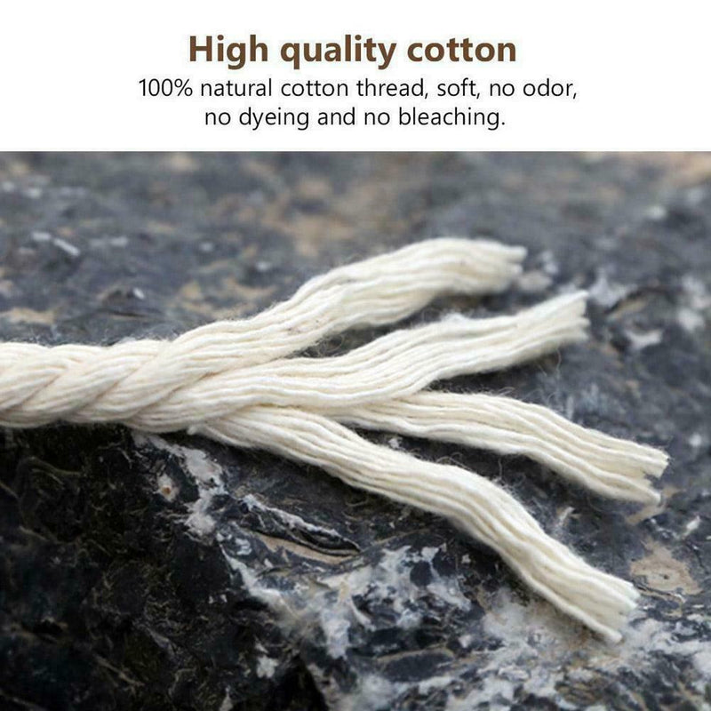 Cotton Thread Combination Set DIY Plant Sling Weaving Material J0E4