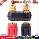 1pc Amplifier Speaker Banana Plug w/ Red+ Black Couple Terminals Connector Newly