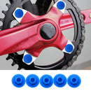 10pcs MTB Bicycle Headset Cover Stem Road Bike Hexagon Screw Cap (Blue M6) Newly