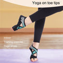 Women Anti Slip Yoga Socks Two Toe Sport Ballet Dance Training Breathable Socks
