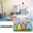 4pcs Splicing Fabric Bias Tape Maker 4 Size 6mm 12mm 18mm 25mm Binding Tools
