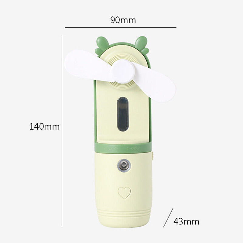 #A Portable Handheld Fan Humidification Water Cooling Fan for Summer Outdoor Tra
