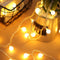 10m Camping LED Light String USB Hanging Decorative Lights (Warm Light) Newly