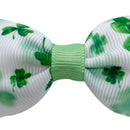 Dog Bow Tie St. Patricks Day Costume Soft Dog Cat Collar with Bow Tie (1) Newly