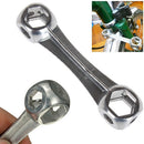Lock Ring Spanner Bike Hexagon Wrench Bicycle Repair Tool Bone Shape