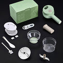 Food Processor Wireless 2 in 1 Electric Vegetable Cutter Set Vegetable Chopper