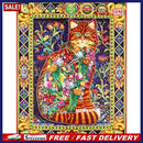 5D DIY Special Shaped Diamond Painting Cat Cross Stitch Craft Kit Home Wall