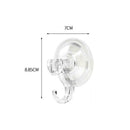 Wreath Hanger Suction Cup Hooks Clear Vacuum For Front Windows Glass Shower U8E8