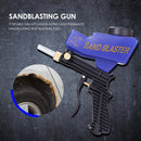 Portable Handheld Gravity Pneumatic Sandblasting Gun Sand Rust Blasting Device