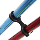 Portable Trekking Pole Walking Stick 8 Shaped Clip Clamp Accessory Black Newly