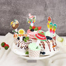 Aloha Party Summer Beach Hawaii Cupcake Topper Cake Decoration Hello Summer