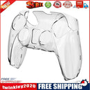 Transparent Clear PC Cover Case Protector Skin for PS5 DualSense Controller