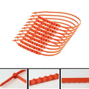 10 Pieces Car Winter Tires Tires Anti-slip Chains Wheel Belt Winter B2A1