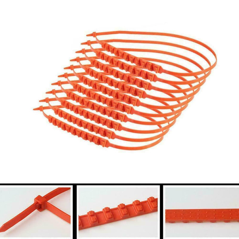 10 Pieces Car Winter Tires Tires Anti-slip Chains Wheel Belt Winter B2A1