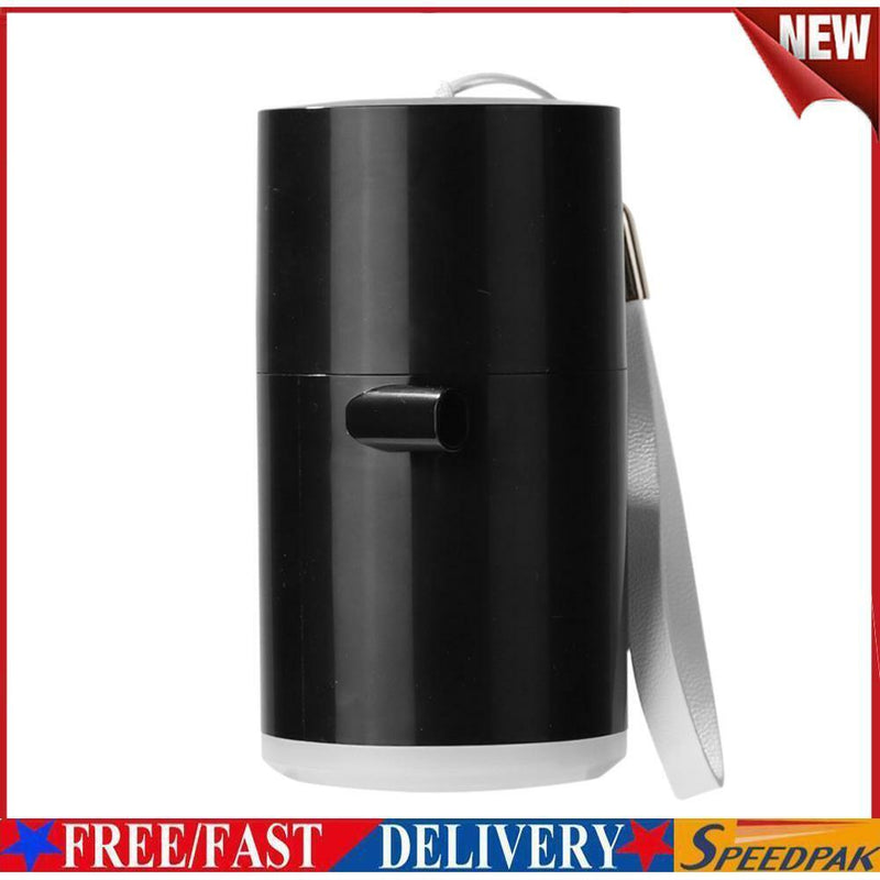 USB Mini Outdoor Inflatable Mat Air Pump Camping Emergency Lighting (Black)