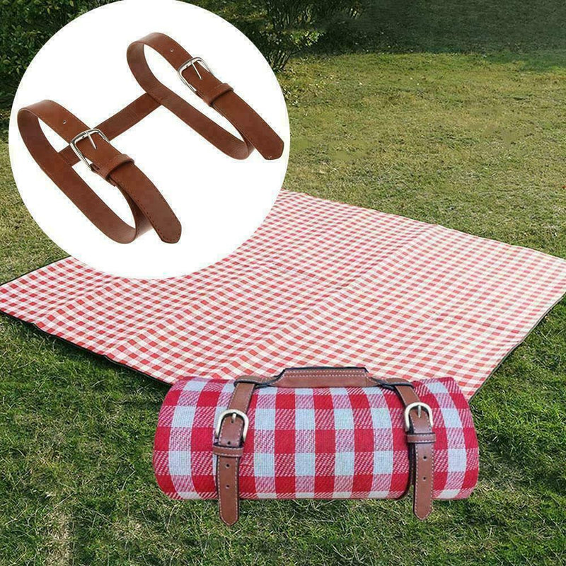 Carrying Strap For Picnic Blanket/Travel Rug/Yoga Leather Carry K7N6 Strap P5W9