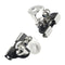 2pcs Stainless Steel Universal Car Car Hood LED Work Lamp Bracket Owner