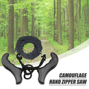 Pocket Hand Chainsaw Survival Camping Hiking Wood Cutting Chain Saw (Black)