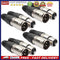 8pcs XLR Connector 3Pin Audio Microphone MIC XLR Male Plug Female Jack Adap