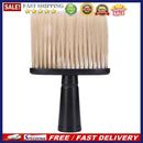 Wood Handle Salon Barber Neck Hair Clean Hairbrush Hairdresser Styling Brus