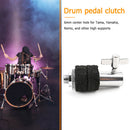 Drum Hi-hat Clutch Chromed Steel Drum Cymbal Clutch for Musical Instrument Lo