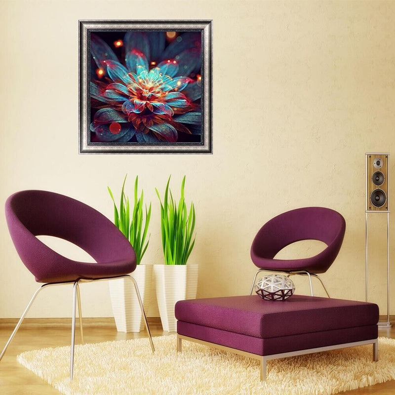 5D DIY Diamond Embroidery Painting Magic Flower Cross Stitch Home Decor
