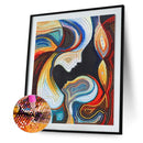 Partial Special Shape Drill Diamond Painting Mom Son Mosaic Rhinestone Draw