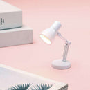 Bedroom Read Night Light Flexible Warm Lighting Mini Book Clip Lamp (White)
