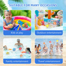 #A Reusable Water Fight Balls Silicone Water Balloons Toys for Outdoor Pool Beac