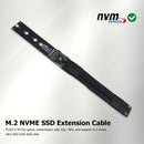M.2 NVMe SSD Extension Cable Supports PCI Express 3.0 4X Full Speed Adapter