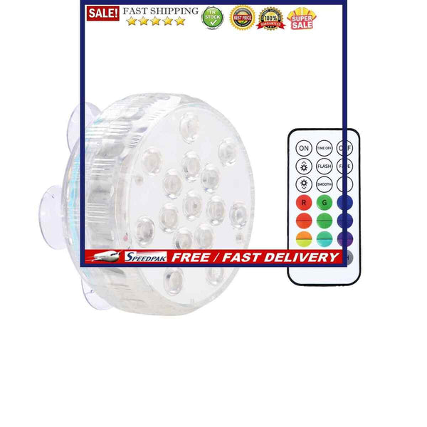 Submersible Waterproof LED Lights - Battery Operated for Events Patio Pools
