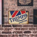 Weatherproof Retro Chic Letter Sign Iron Painting Wall Drawing Template (7)