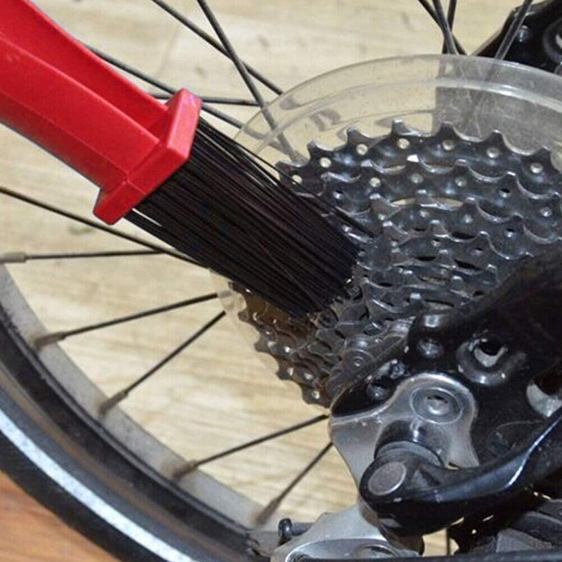 2x Bicycle Chain Cleaner Chain Scrubber Brush Cleaning Tool for Motorcycle Bike