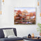 Frameless Oil Paint By Numbers DIY Autumn Picture Craft for Home Living Room