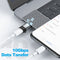 PD 100W Fast Charging 24Pin Magnetic Adapter Type C USB3.1 10Gbps Data Converter