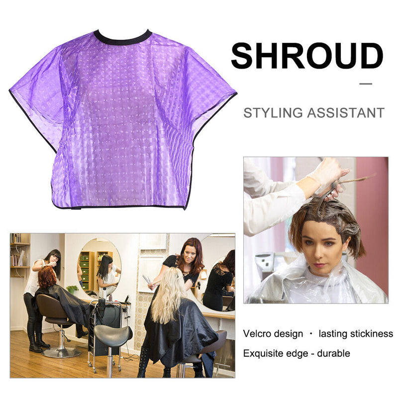 Hair Coloring Cape Barber Waterproof Anti-static Hairdresser Shawl Styling