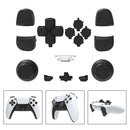 For DualSense Replacement Button Full Set for PS5 Controller Parts (Black)