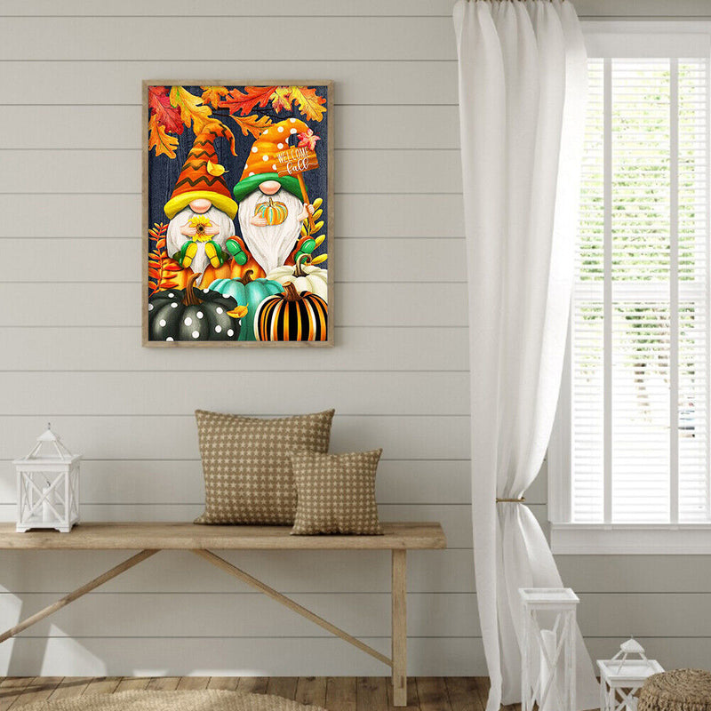 Diamond Painting Pumpkin Goblin Full Round Rhinestone