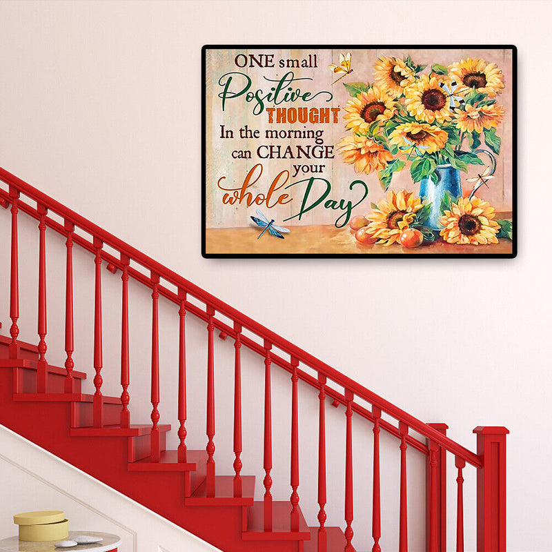 Sunflower 5D DIY Diamond Painting Kits Full Round Drill Wall Decoration Art (