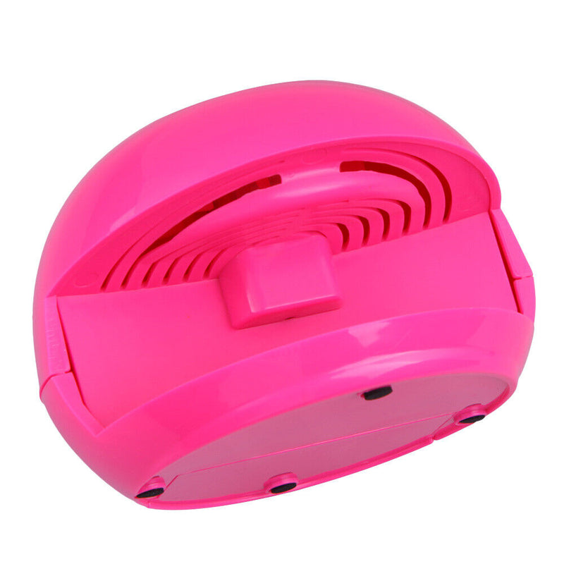 Durable Cute Finger Toe Nail Art Tip Polish Blower Dryer Eco-Friendly Pink Newly