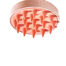 Silicone Scalp Head Body Massager Comb Round Hair Washing Brushes (Pink) Newly