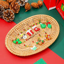 Cup Decoration Rings Table Decor Christmas Cup Ring Wine Glass Pendants