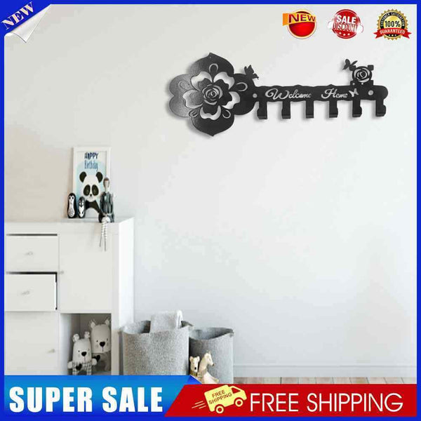 Metal Key Wall Hanging Hook Living Room Clothes Hat Hanger Organizer Decoration