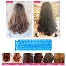 4x Salon Hair Curler Rollers DIY Hairdressing Styling Curling Grip Clips