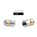 G 1/4 Female Rotating Sewer Nozzle 3 Rear Jets Pressure Washer Accessories Newly