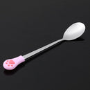 Stainless Steel Long Handle Spoon Coffee Milk Balls Dinnerware Tool